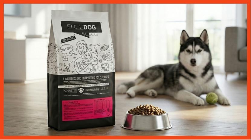 ALDOG FREEDOG Energy – pes a miska