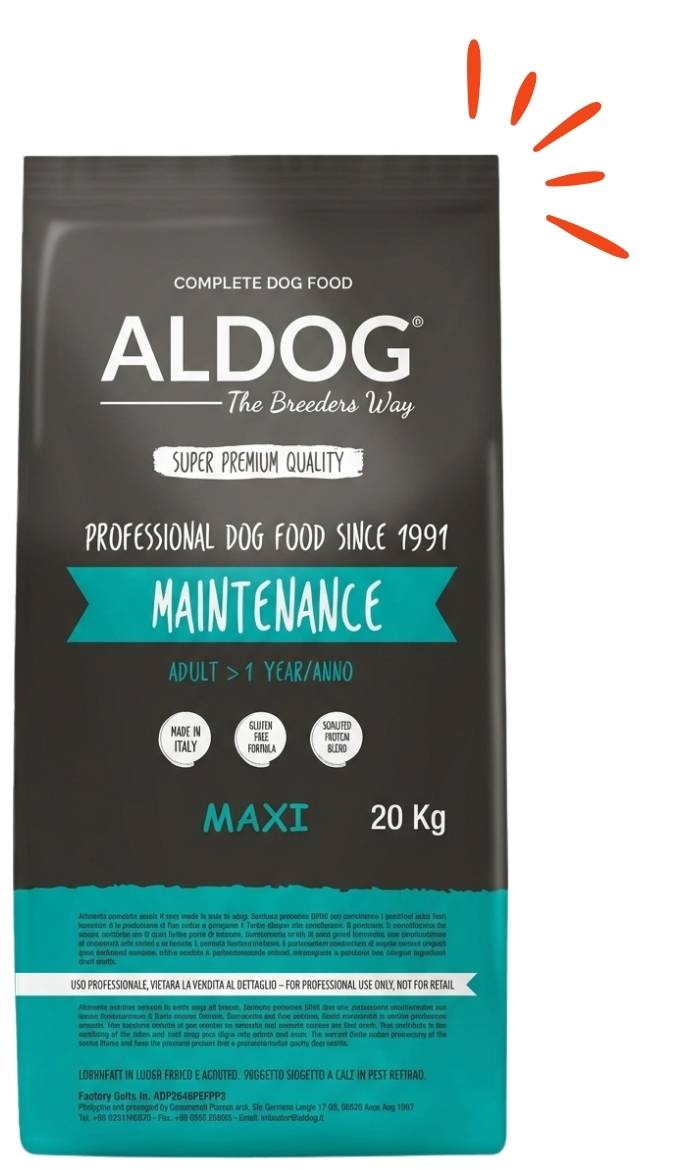 ALDOG Maintenance Maxi 20 kg – balení