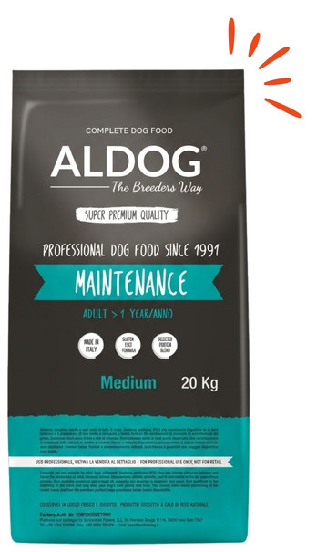ALDOG Maintenance Medium 20 kg – balení