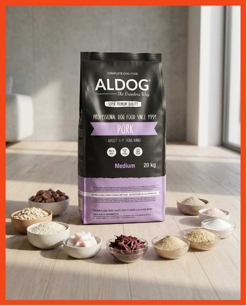 ALDOG Pork Medium – složení