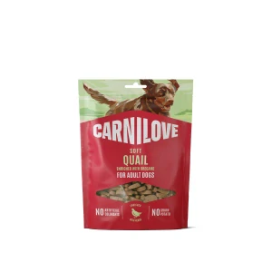 Carnilove Dog Semi Moist Snack Quail&Oregano 200g