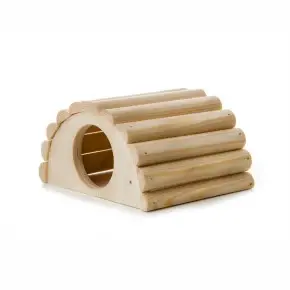 Dřevěný domek, křeček