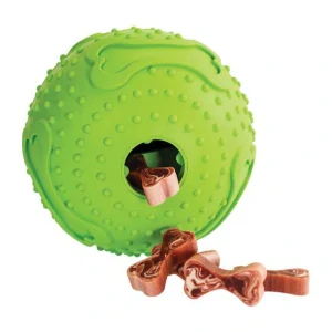 Míček na pamlsky 9,5cm zelený