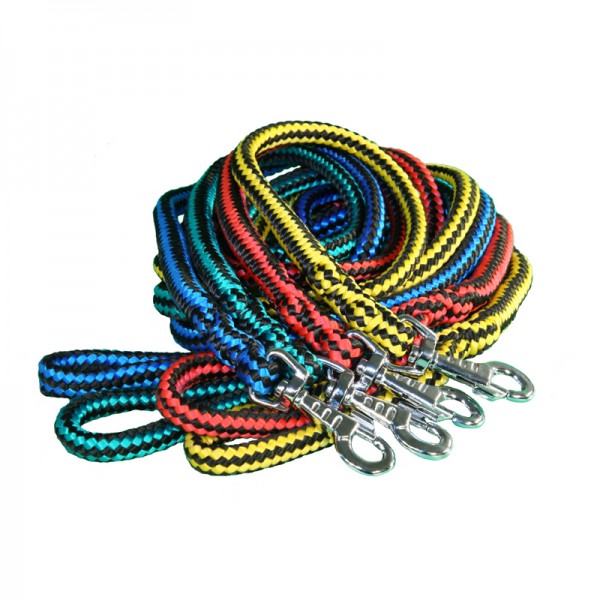 Pletené vodítko na poslušnost 120cm/12mm - s poutkem