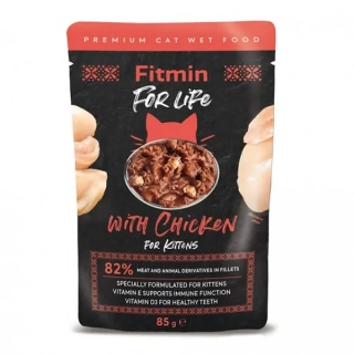 Kapsička Fitmin Kuřecí kitten 85g