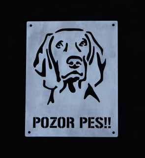 Cedulka nerez Ohař