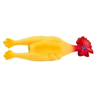 Kohoutek ležící se zvukem, latex, HipHop 23cm