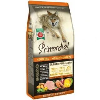 Primordial GF Adult Dog Sterilized&Weight Control Turkey & Salmon 12kg