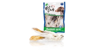 KIDDOG králičí uši se srstí 180 g