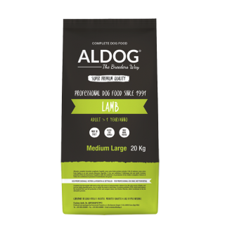 Aldog Lamb Medium 20 kg - pro dospělé psy